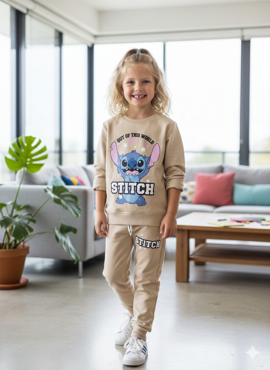 Jogging fille Stitch
