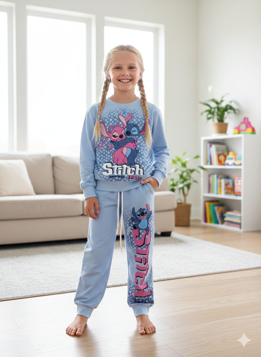Jogging fille Stitch