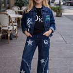 3pcs chemise t-shirt  DIOR + Pantalon jean