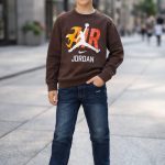 2pcs Pull AIR JORDAN + Jean bleu LV